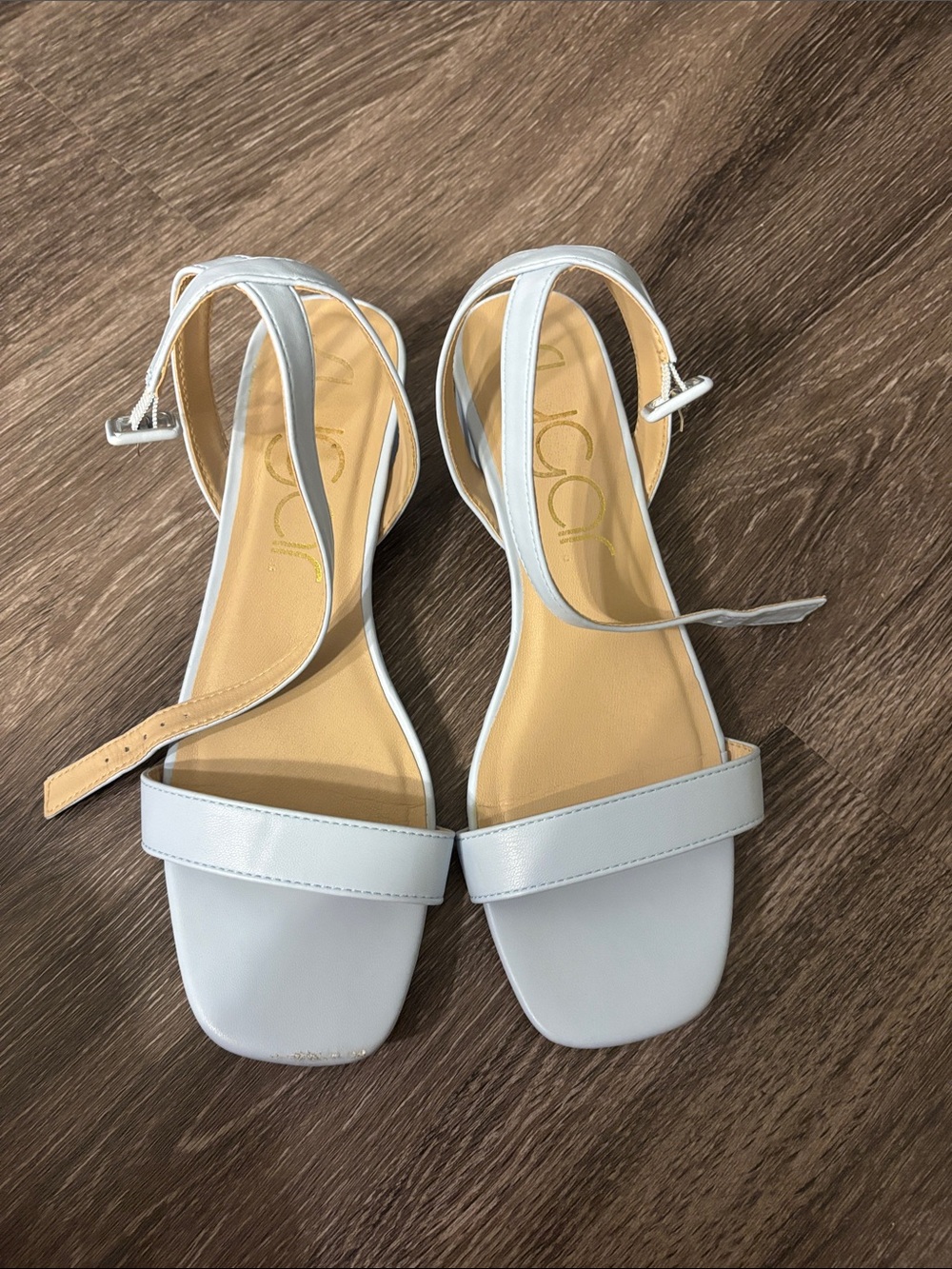 Sugar Light Blue Low Heels